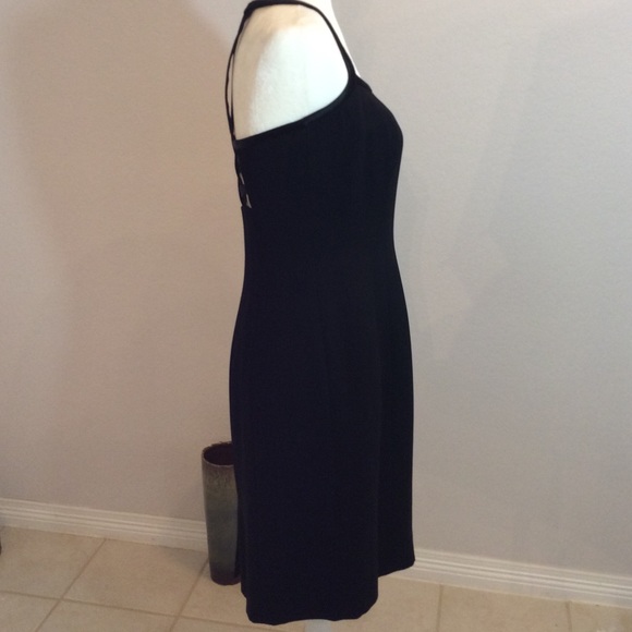 JONES NEW YORK DRESS FORMAL BLACK DRESS - Picture 2 of 8